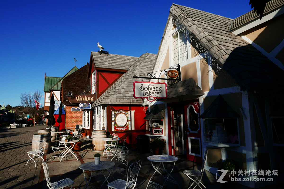 恬静的加州丹麦小镇