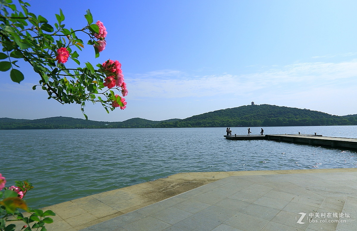无锡太湖渔父岛景色