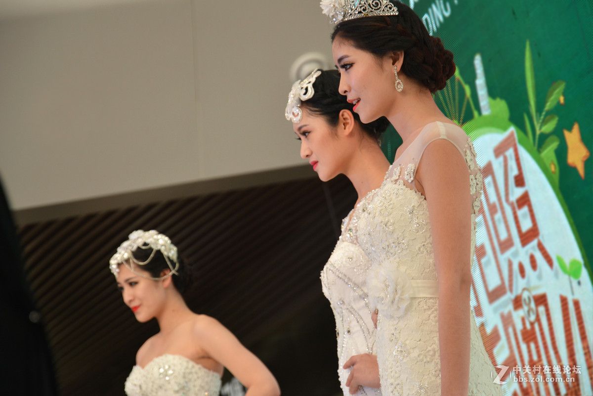 婚纱show，帅哥美女齐上阵
