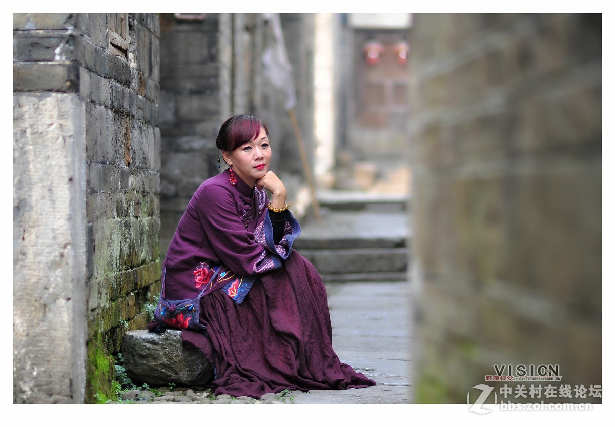 #寻找尼康镜头中最美模特#《乡愁》