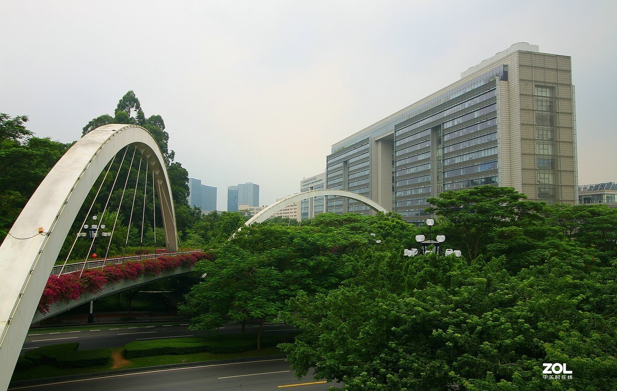 科学城的天桥！