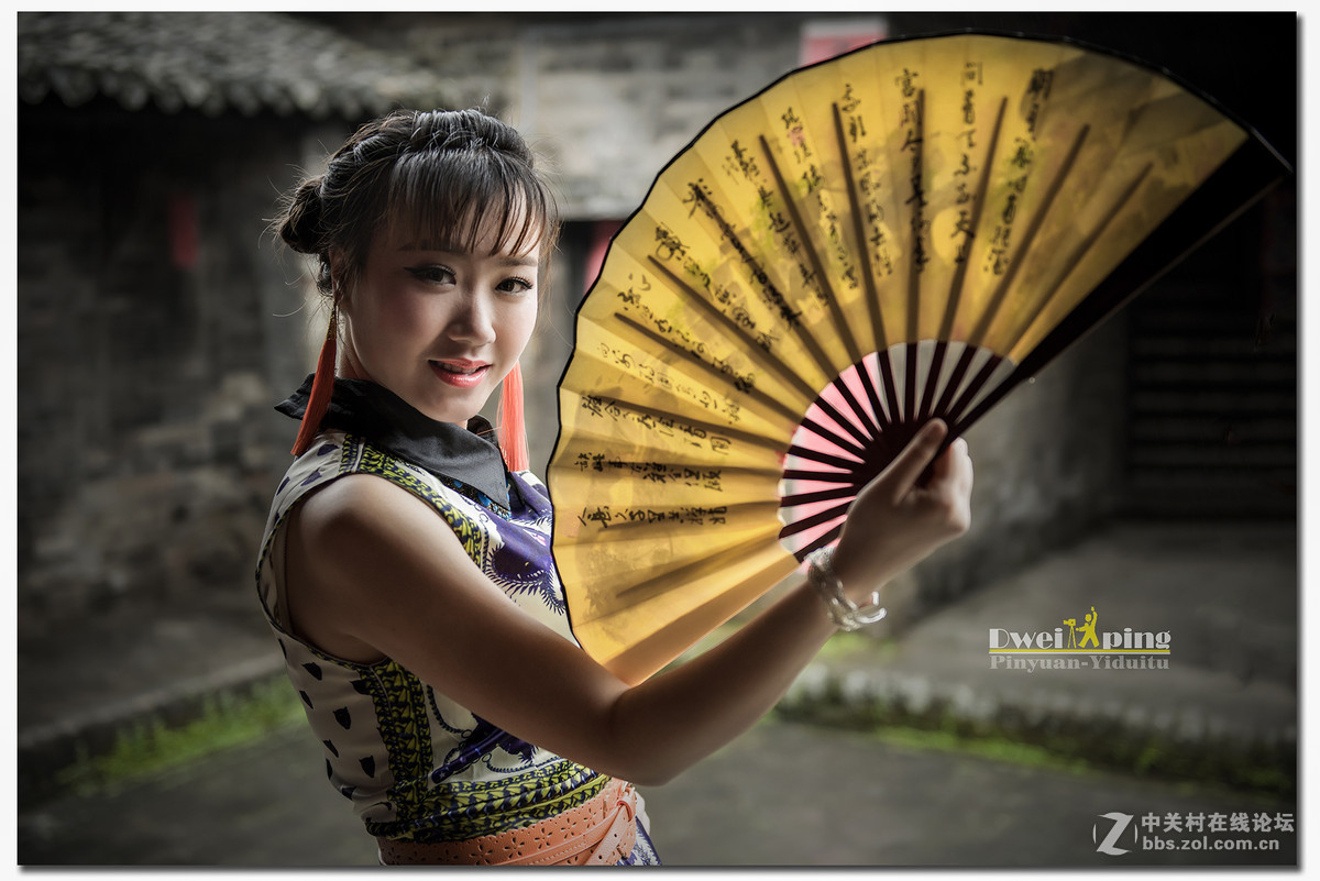 #寻找尼康镜头中最美模特#【青花瓷美女】 （老阿推荐）