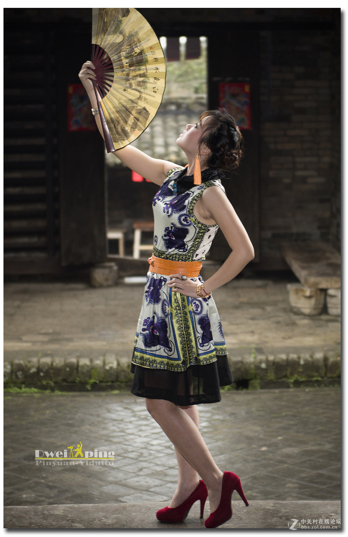 #寻找尼康镜头中最美模特#【青花瓷美女】 （老阿推荐）