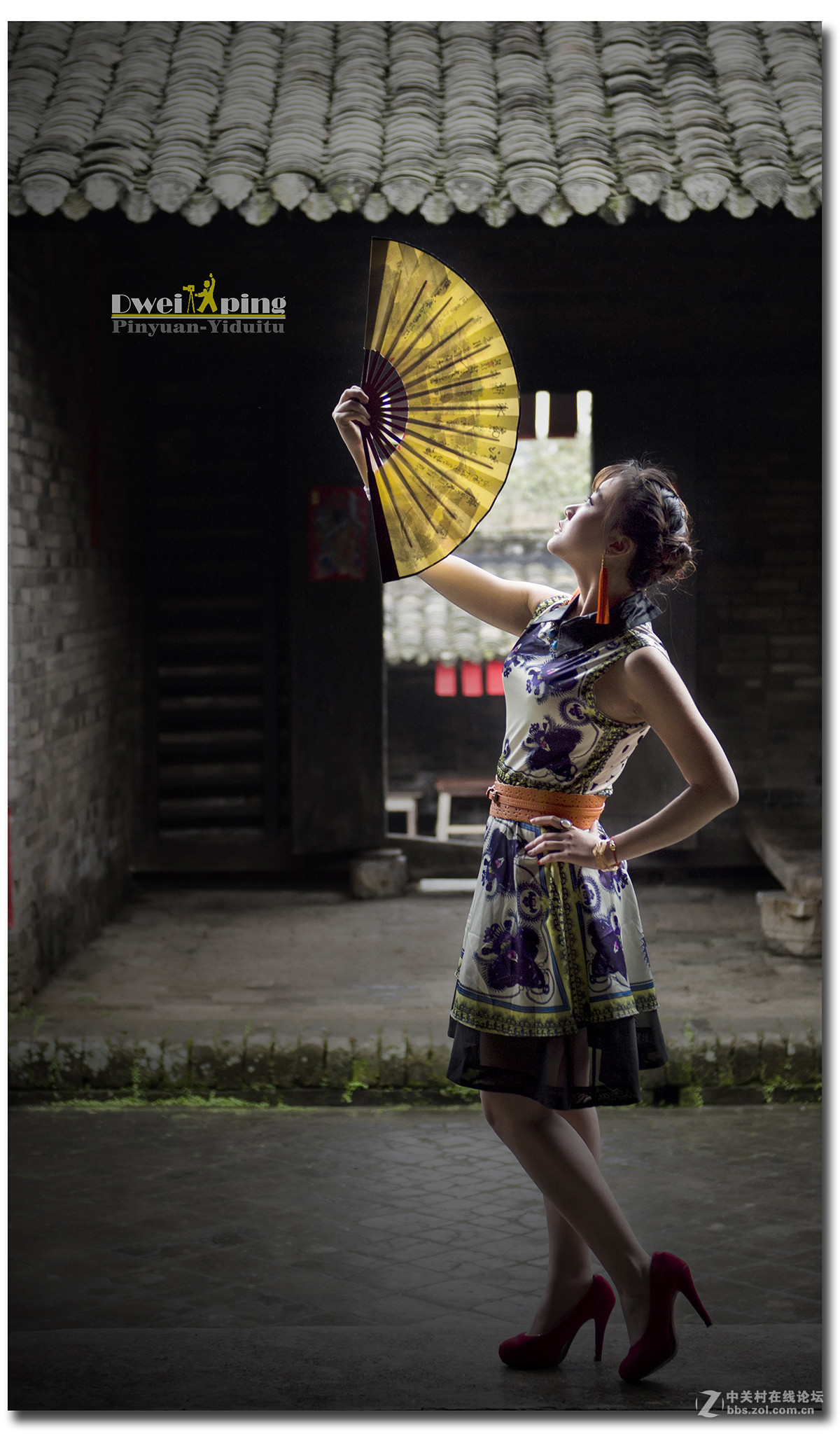 #寻找尼康镜头中最美模特#【青花瓷美女】 （老阿推荐）