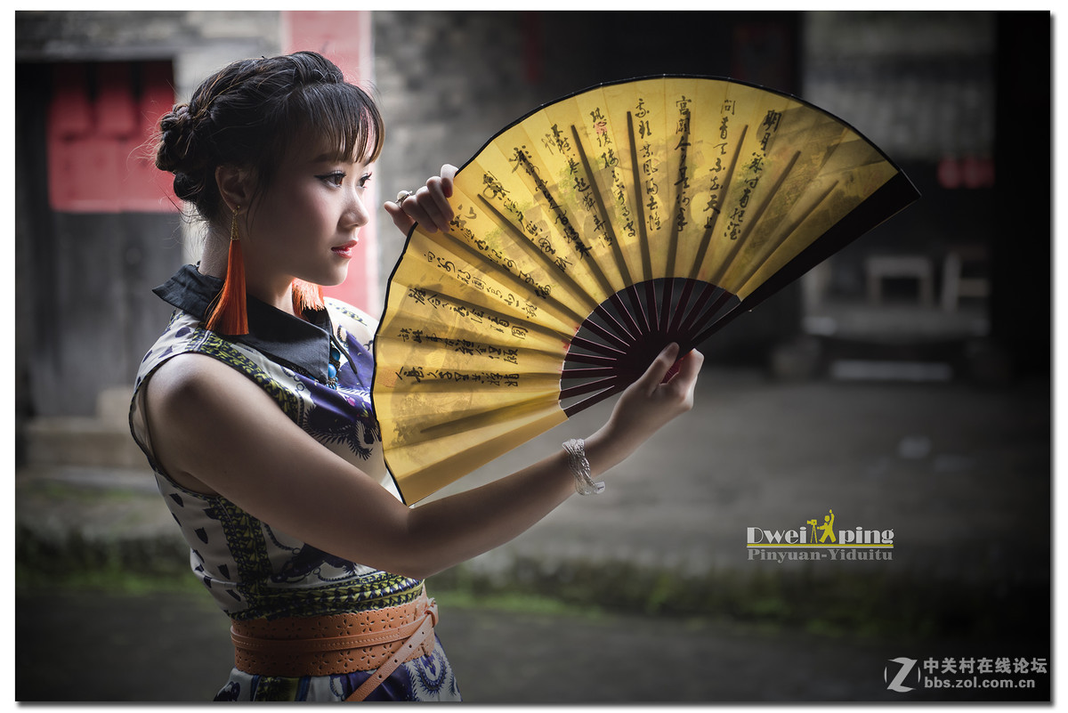 #寻找尼康镜头中最美模特#【青花瓷美女】 （老阿推荐）