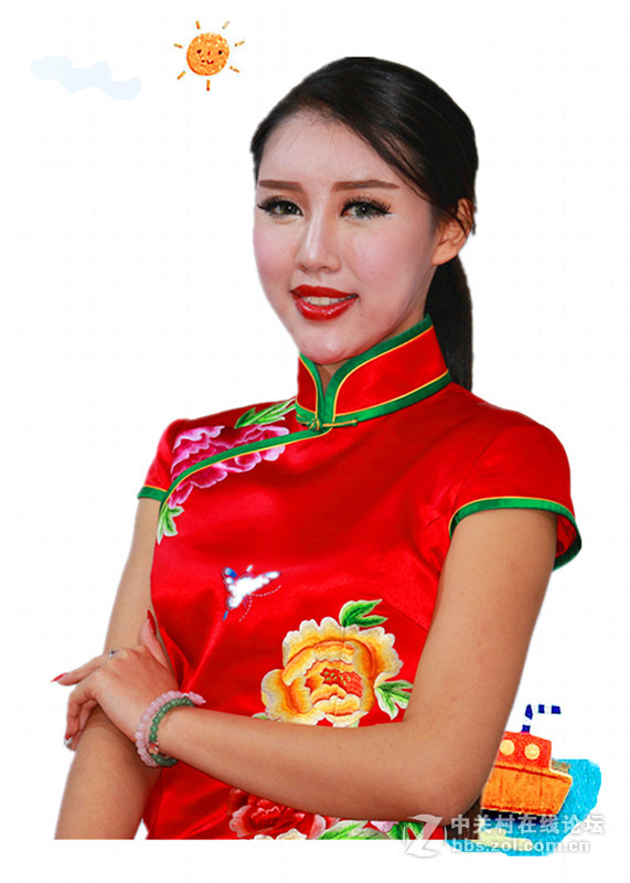 婚纱人像2之旗袍秀。