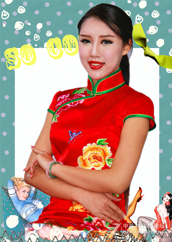 婚纱人像2之旗袍秀。