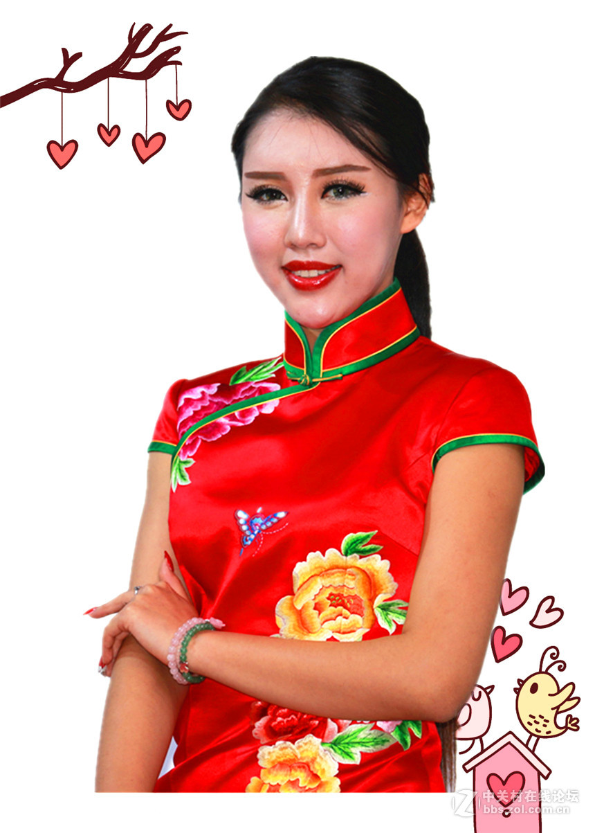 婚纱人像2之旗袍秀。