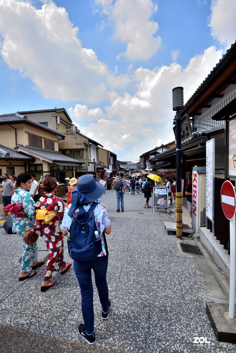 日本京都清水寺街的三年坂二年坂
