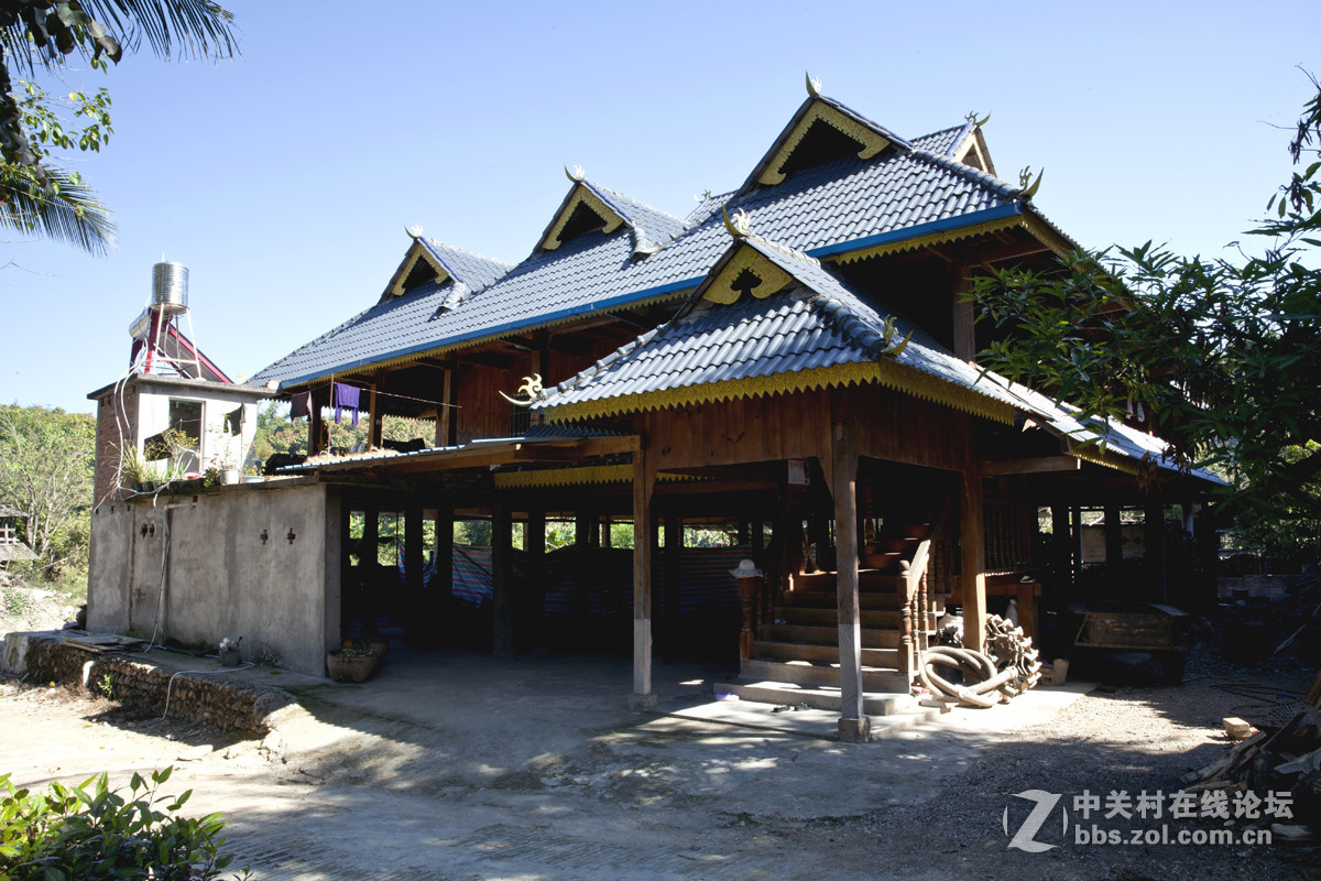 傣家文化 竹楼建筑-中关村在线摄影论坛