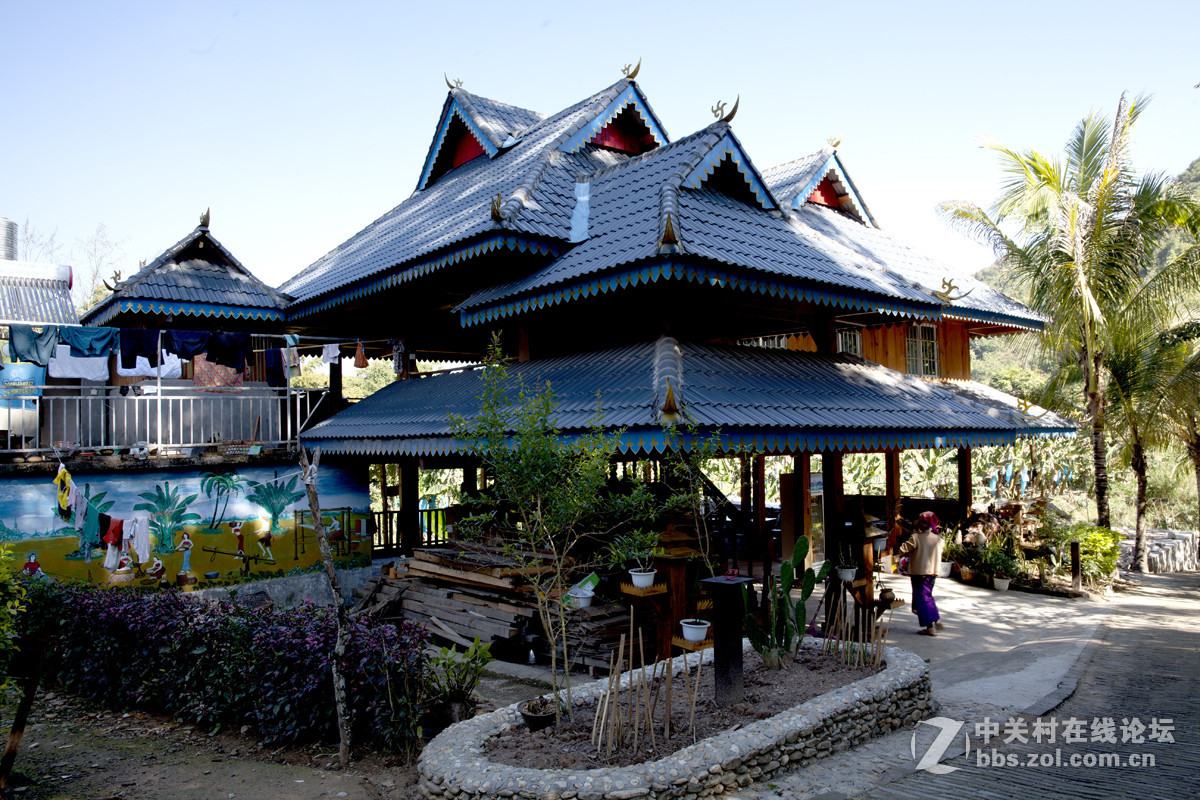 傣家文化 竹楼建筑-中关村在线摄影论坛