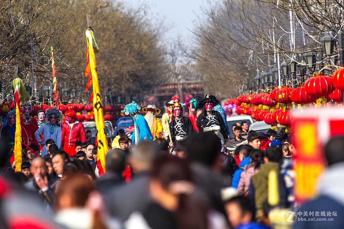 #喜羊羊中国民俗摄影大赛#  正月十五赶庙会