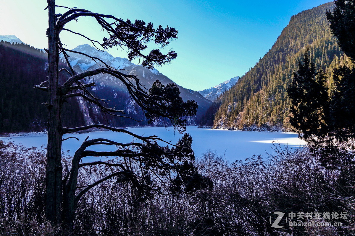 九寨沟的冬景  2