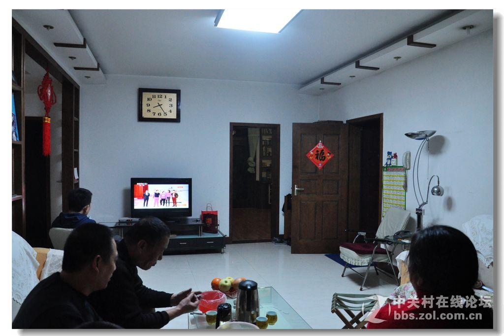 简单,舒适的家庭(除夕串门)-中关村在线摄影论坛