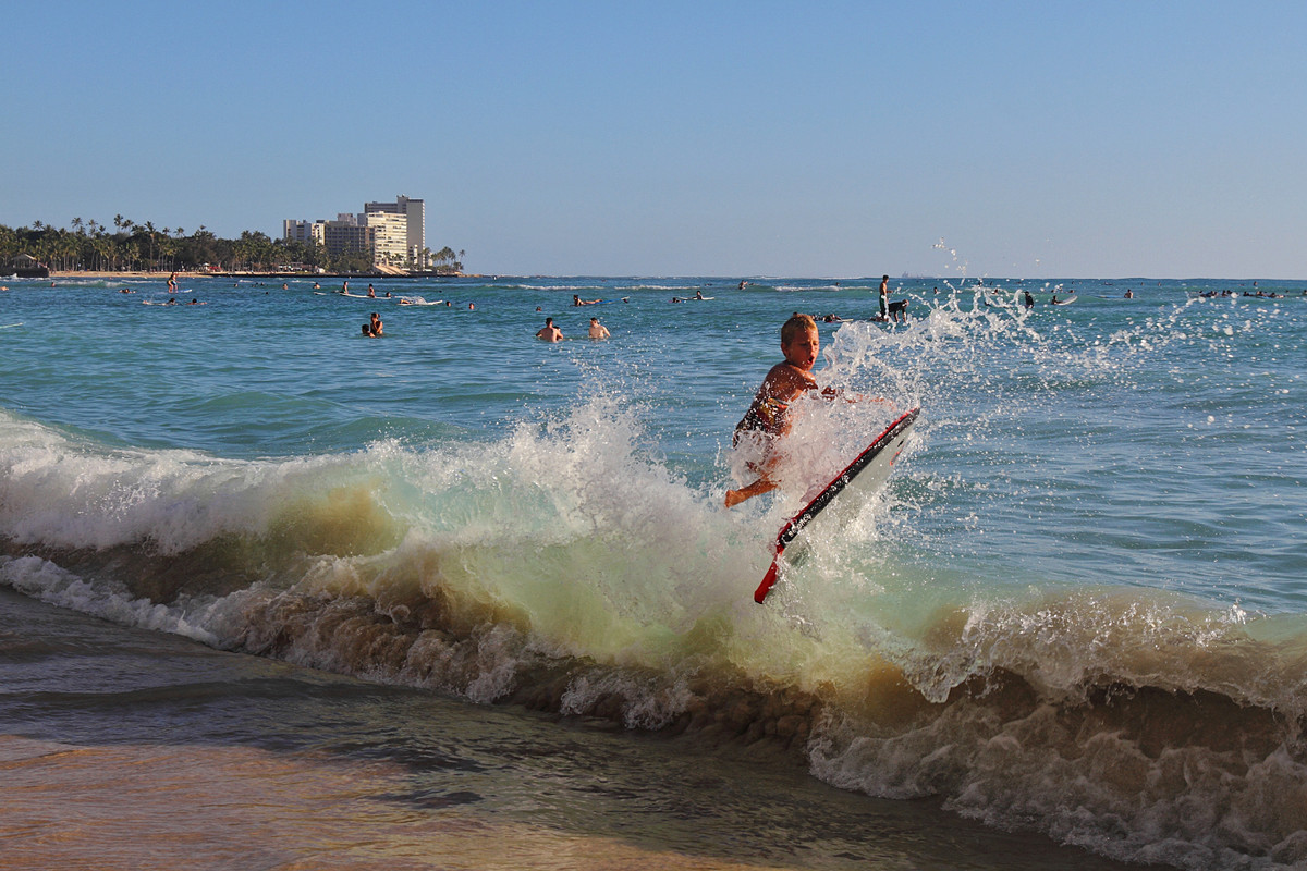 一组夏威夷海滩风光，祝大家春节快乐，吉祥如意！
