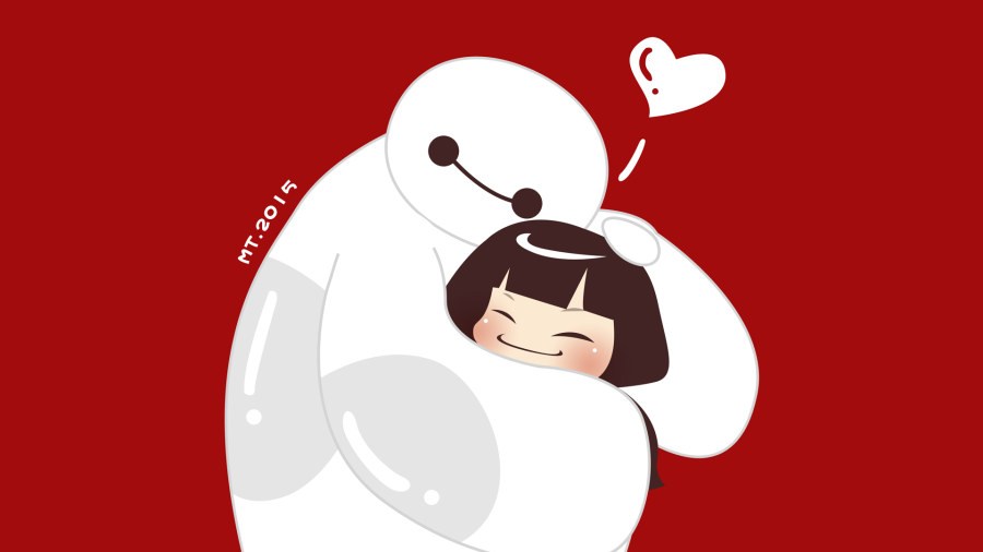 动漫微胖界新星大白卡通形象设计