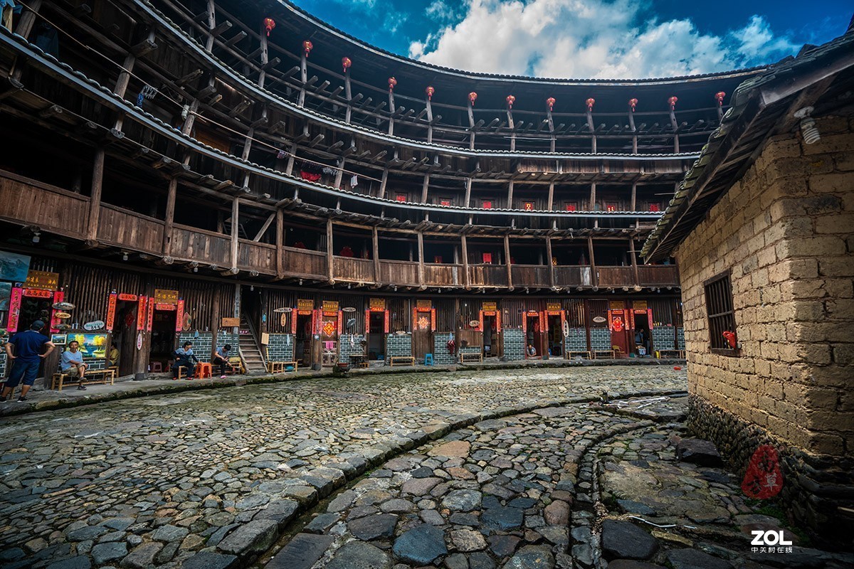 福建土楼历史背景图片