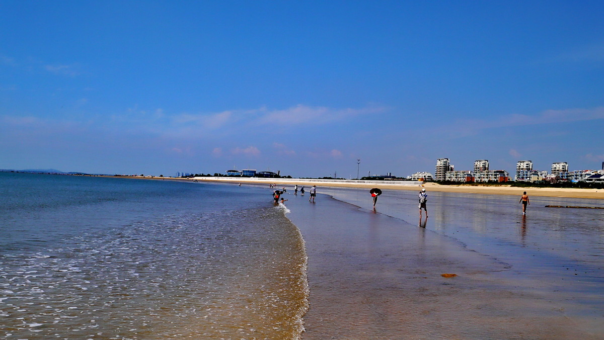 松下GF5 14-42mm镜头拍摄《黄海之滨》