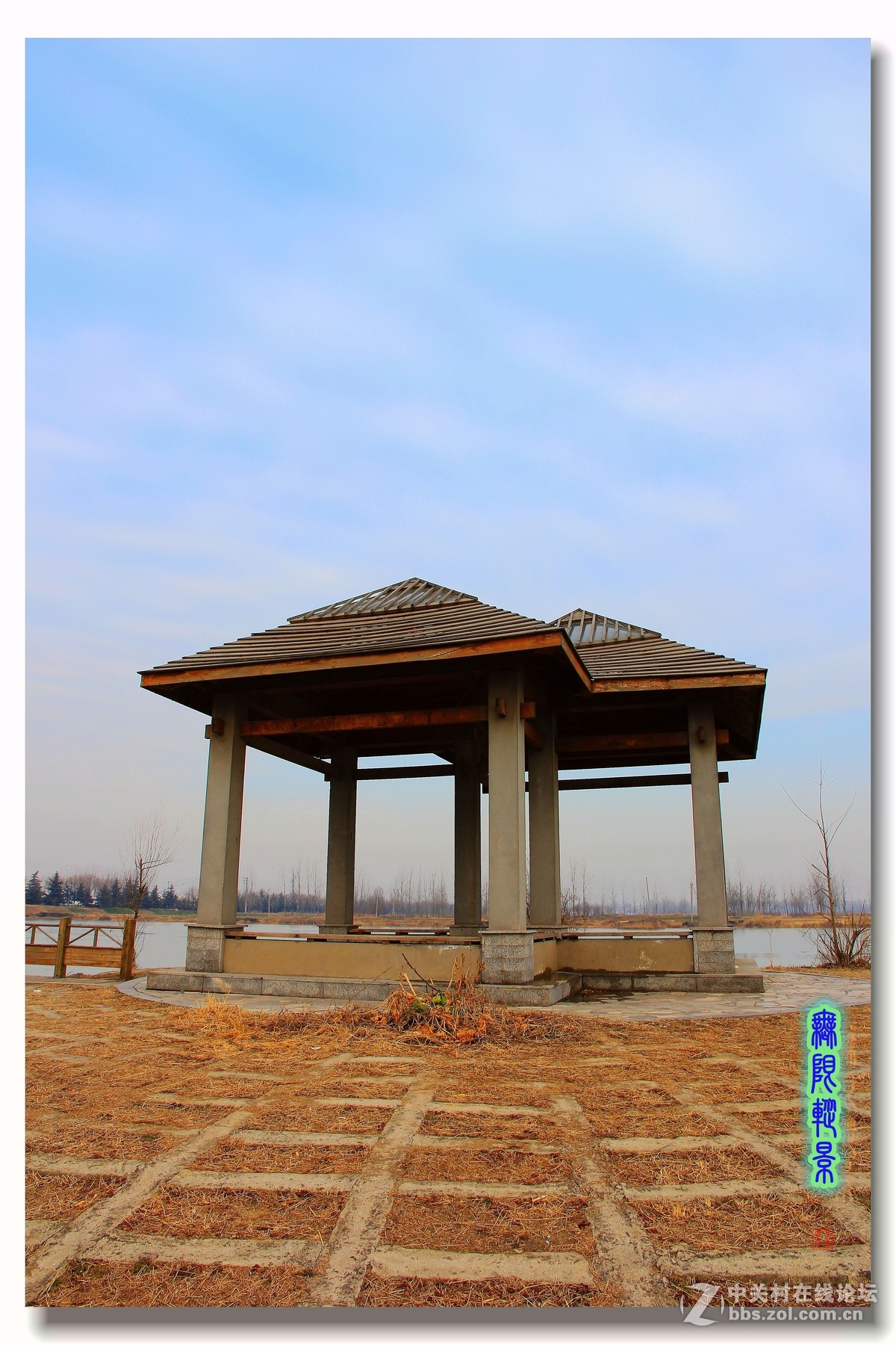 冬季拍摄沛公园风景一