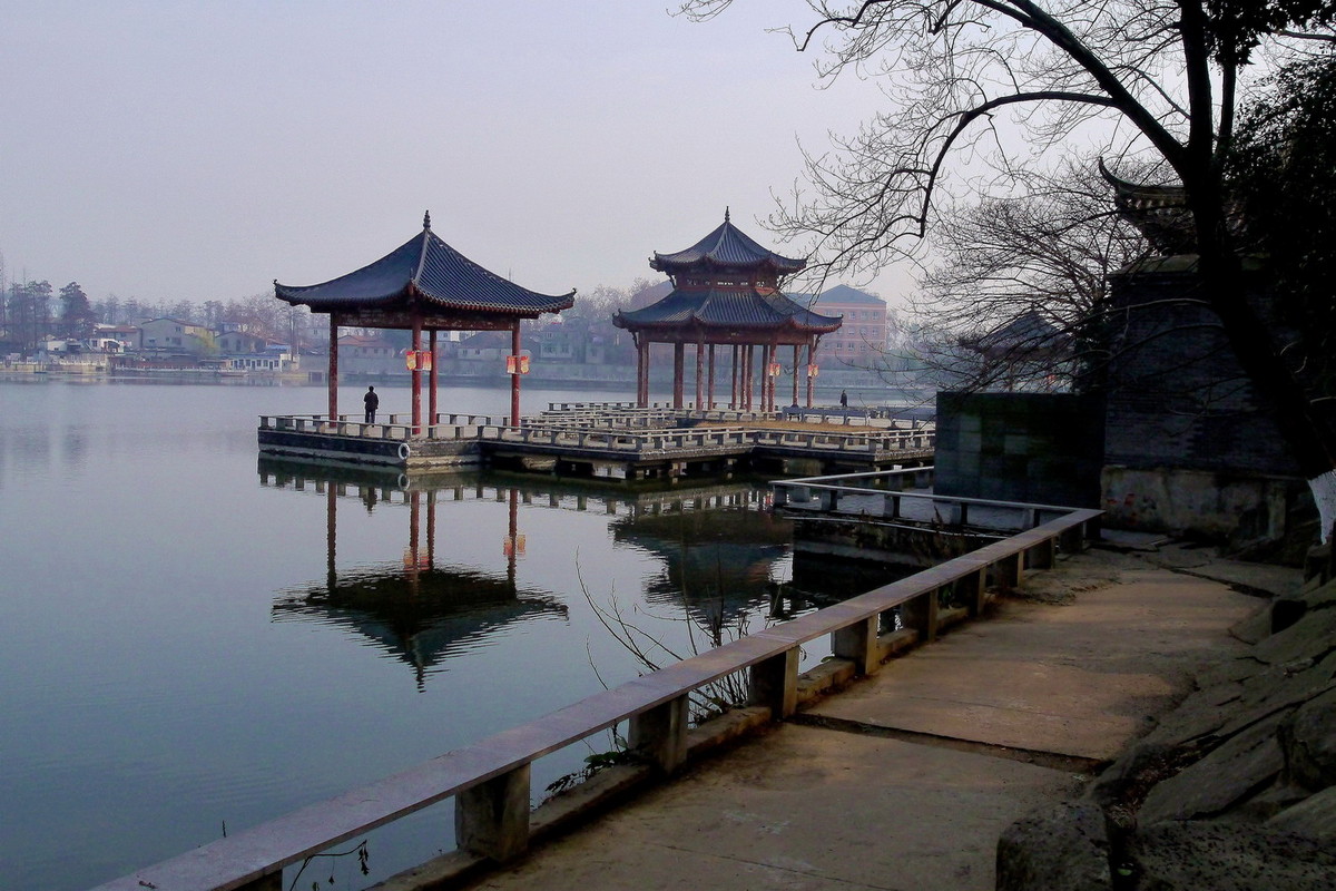 冬日的莲花湖！