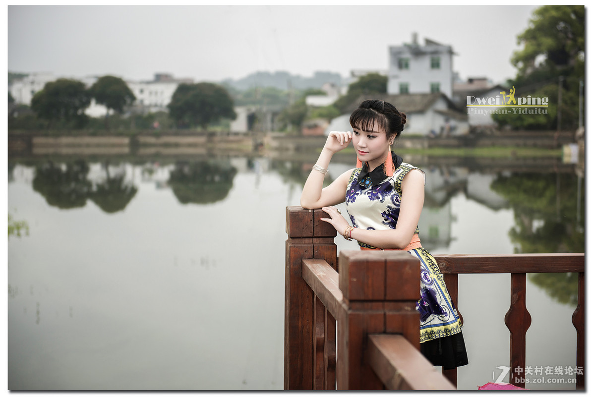 #寻找尼康镜头中最美模特#【青花瓷美女】 （老阿推荐）