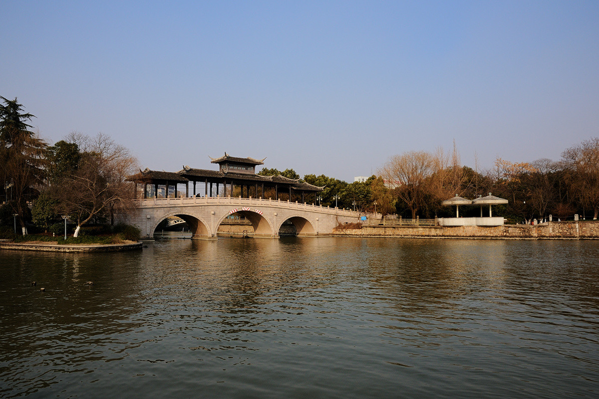 冬日嘉兴南湖小景