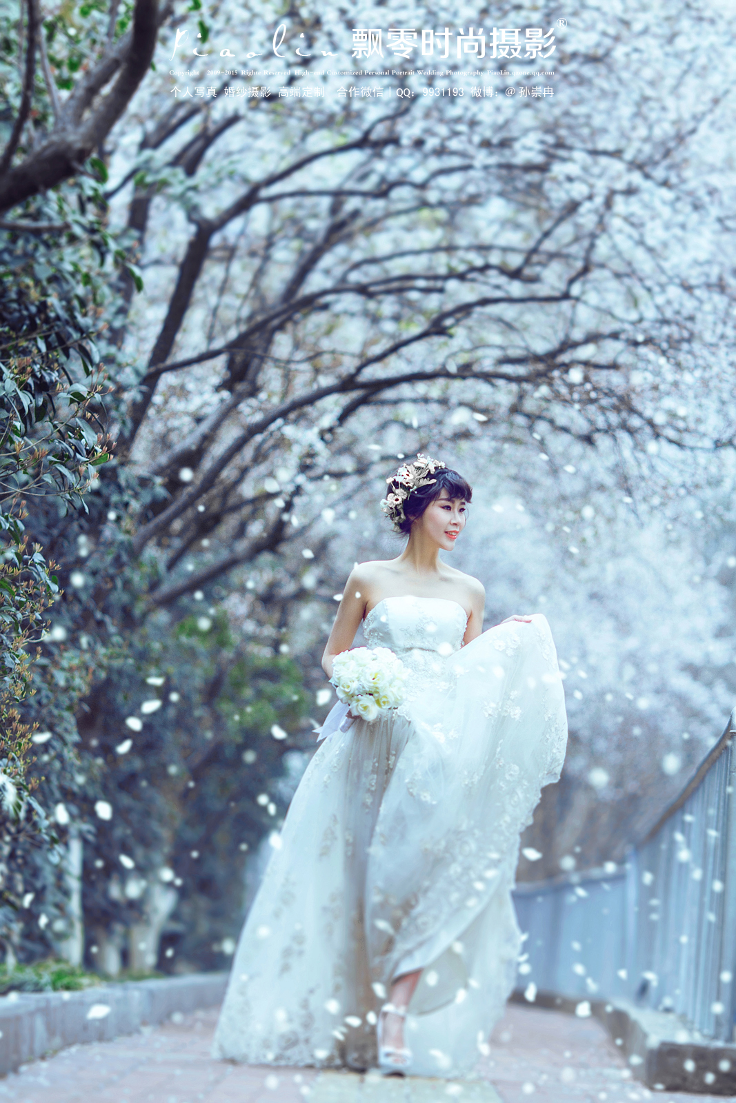 海棠花开的季节—飘零时尚摄影