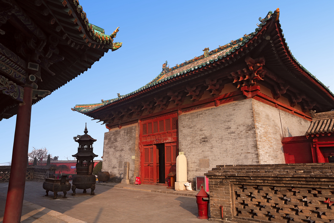 初一拜庙广胜寺上寺