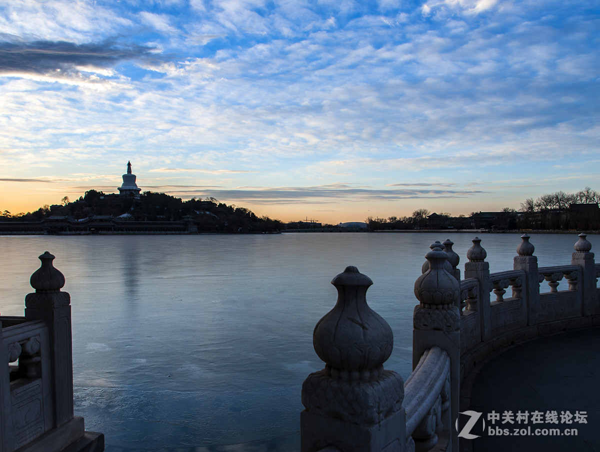 #寻找尼康镜头中的最美中国#《北海光影》