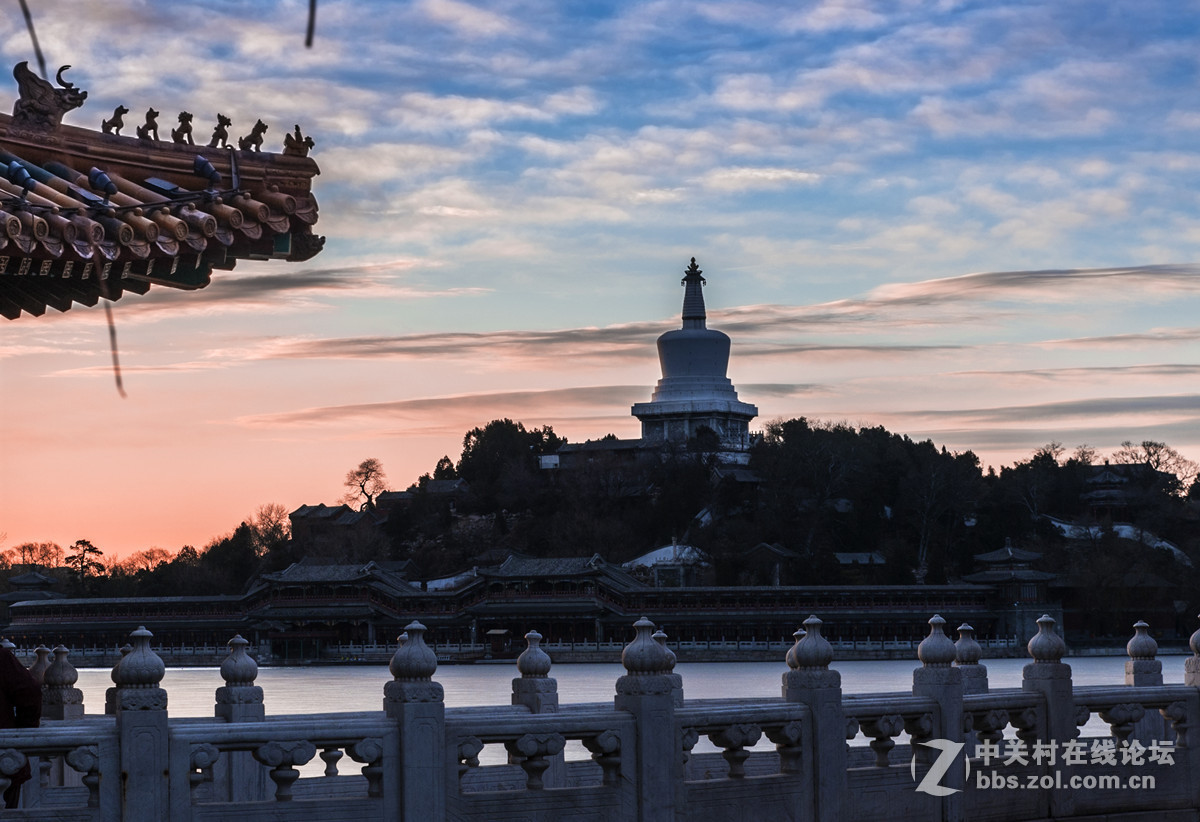 #寻找尼康镜头中的最美中国#《北海光影》