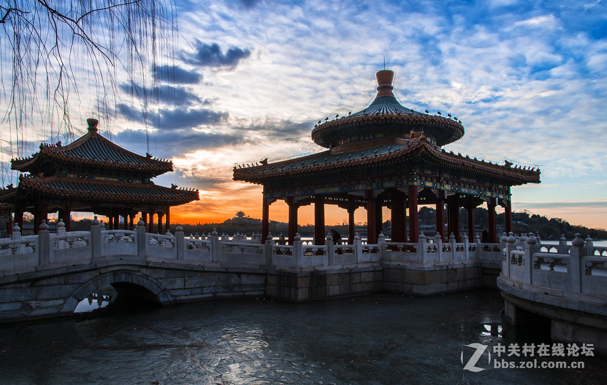 #寻找尼康镜头中的最美中国#《北海光影》