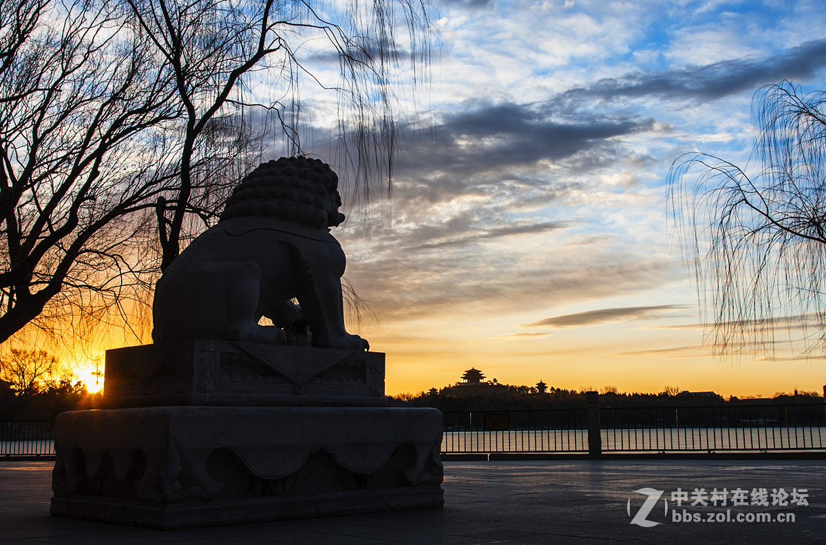 #寻找尼康镜头中的最美中国#《北海光影》