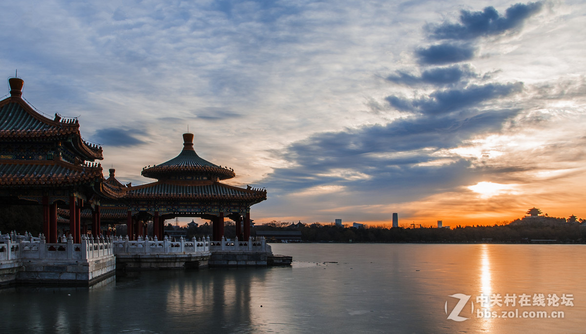 #寻找尼康镜头中的最美中国#《北海光影》