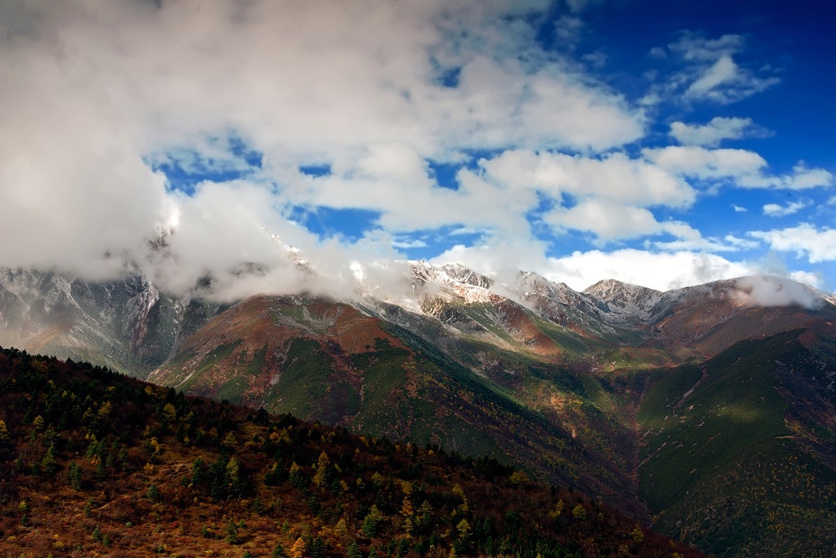 拜年帖 《行摄川西 30 翻越贡嘎雪山雅加梗》 中关村在线摄影论坛