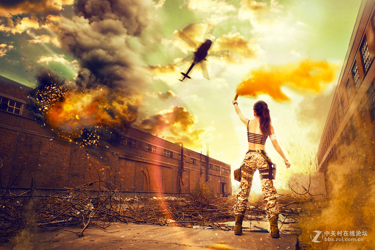 ~~~战争环境人像~~~《THE STORM》~~~MODEL:CICI~~~