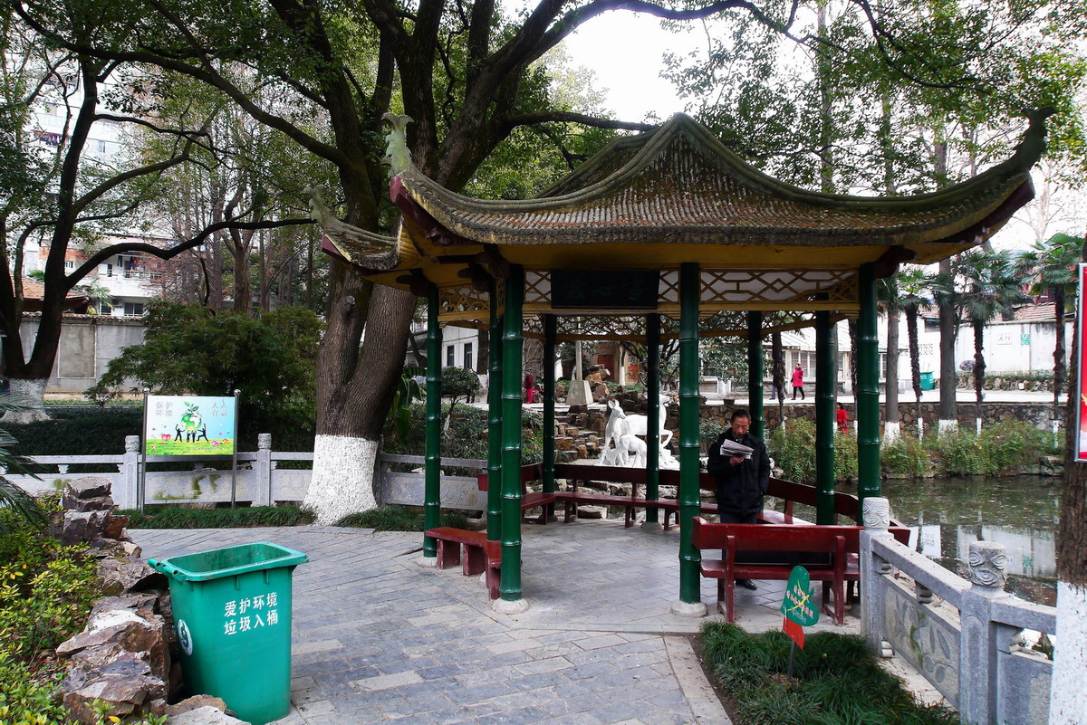 汉阳公园的早晨！