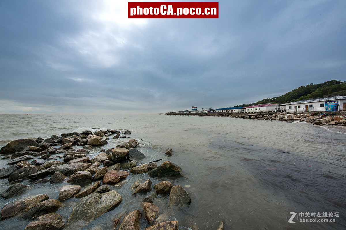 陰天下的海島風情暢遊珠海淇澳島