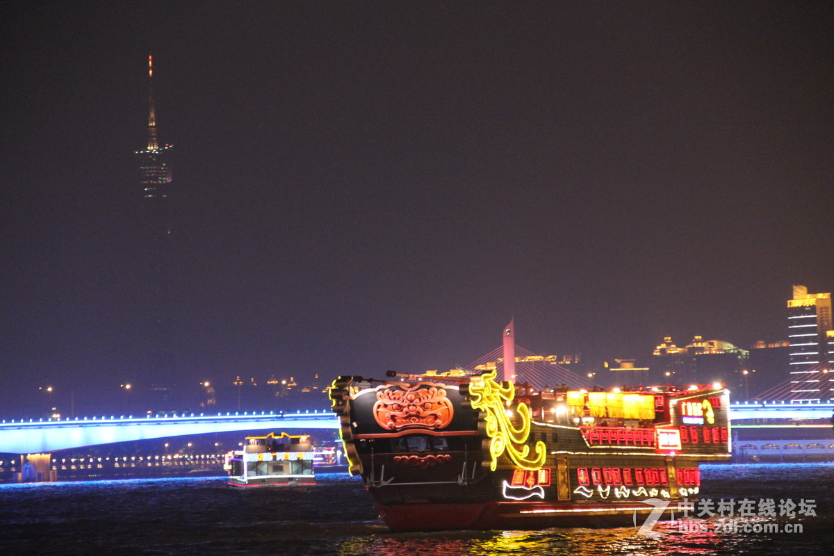 牛刀小试 珠江夜景