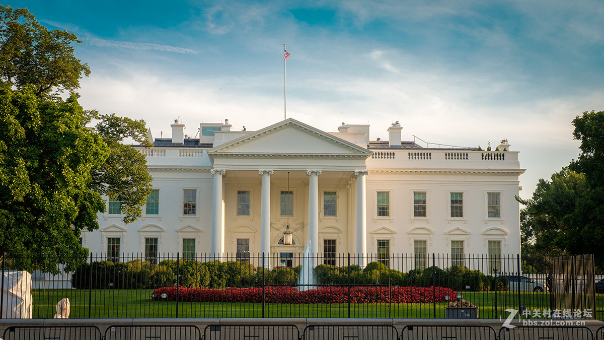 美国的白宫和国会大厦