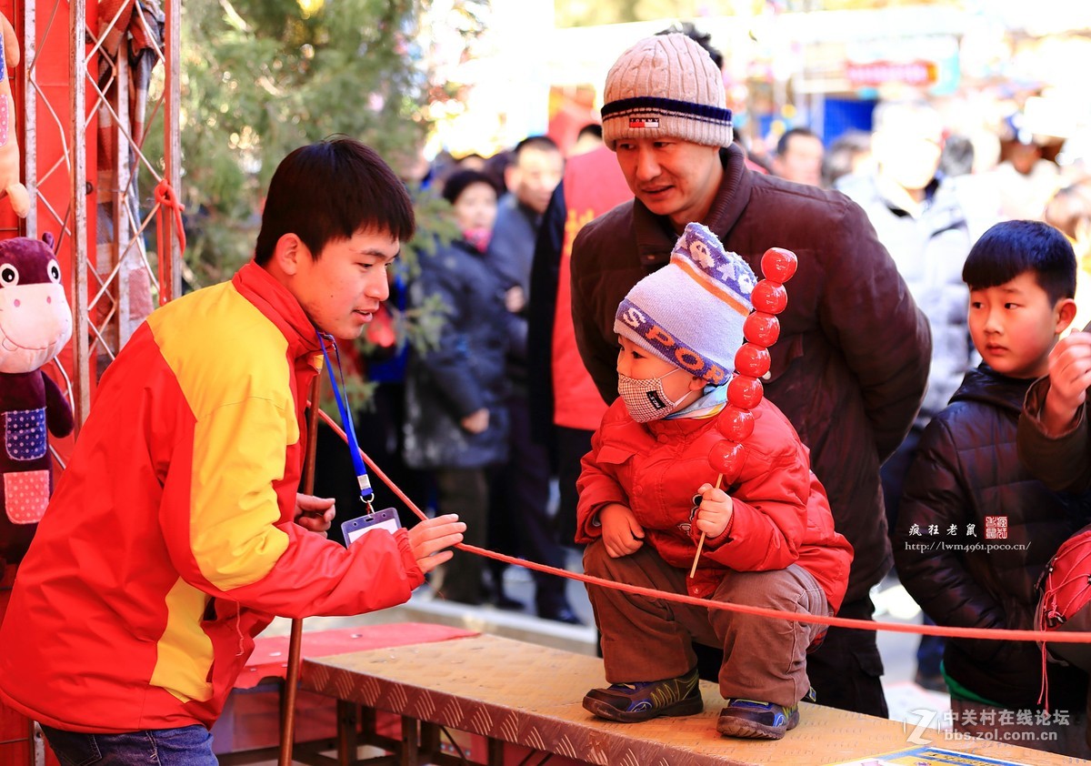 #一个春节，一台相机#逛民俗　看庙会　喜气洋洋过羊年