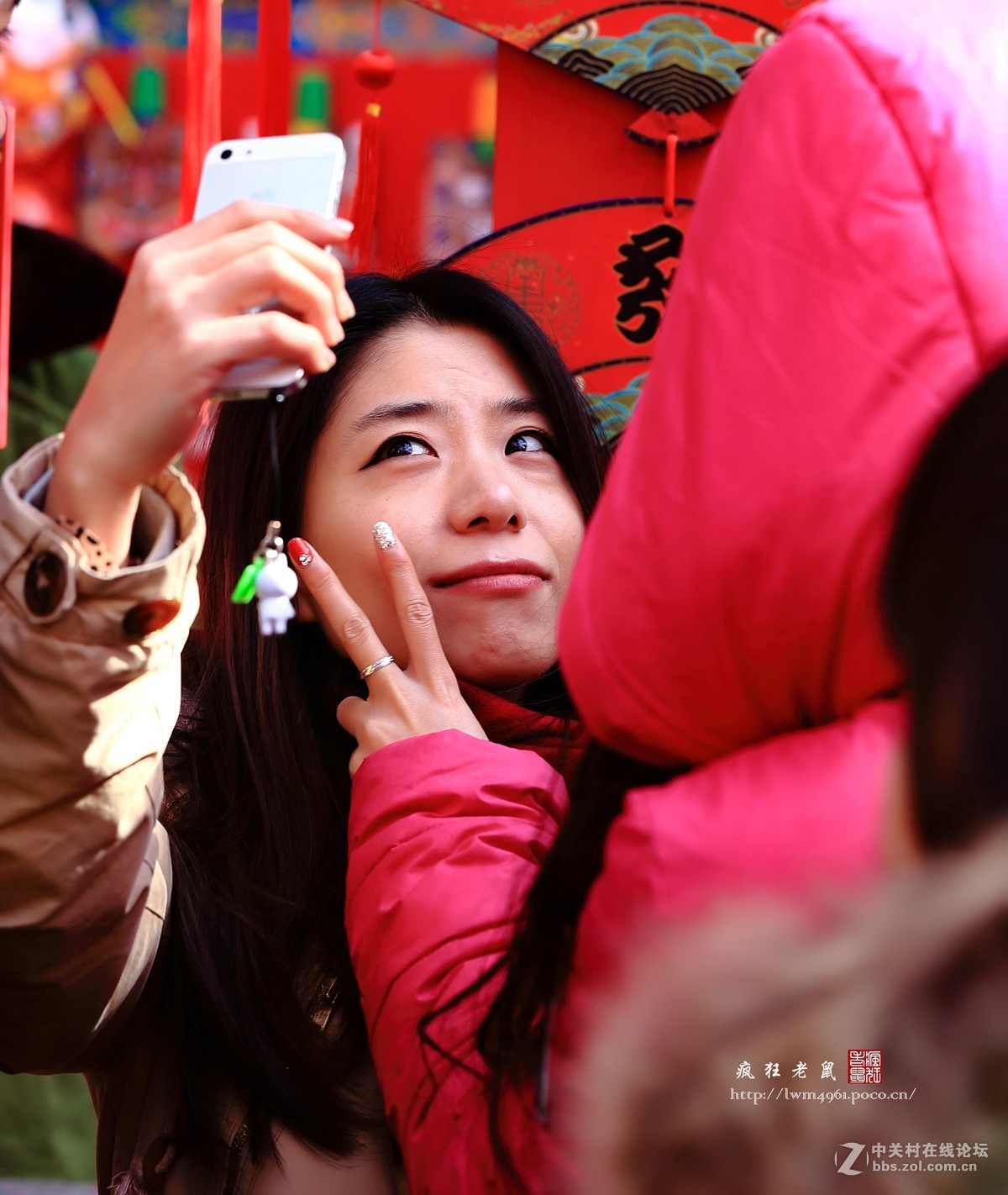 #一个春节，一台相机#逛民俗　看庙会　喜气洋洋过羊年