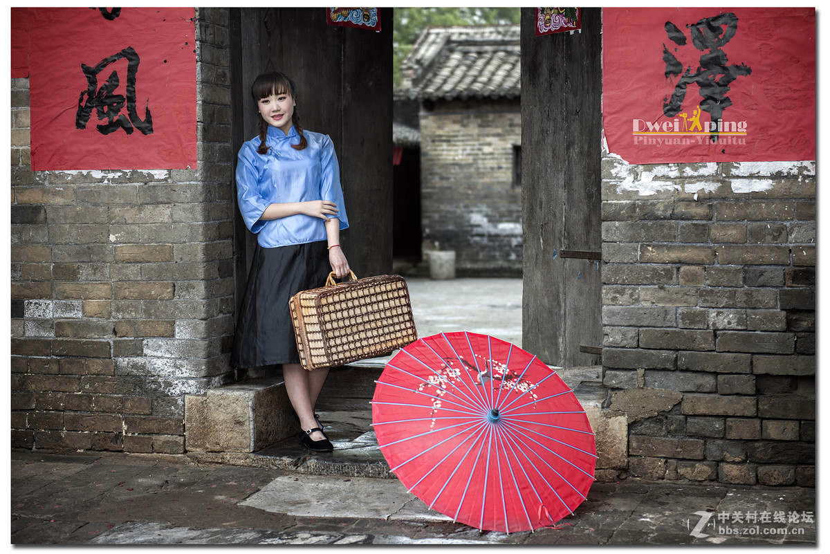 #寻找尼康镜头中最美模特#【甜美民国学妹】 （老阿推荐）