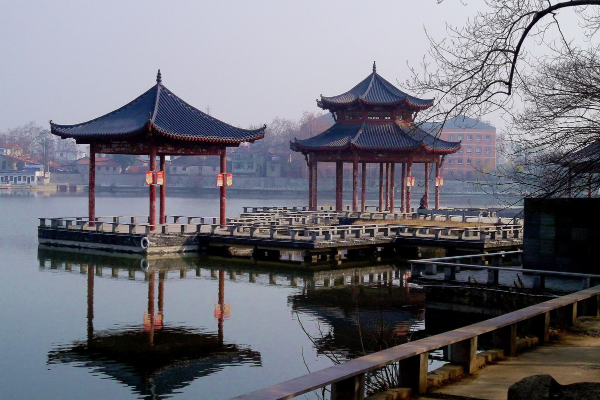 冬日的莲花湖！