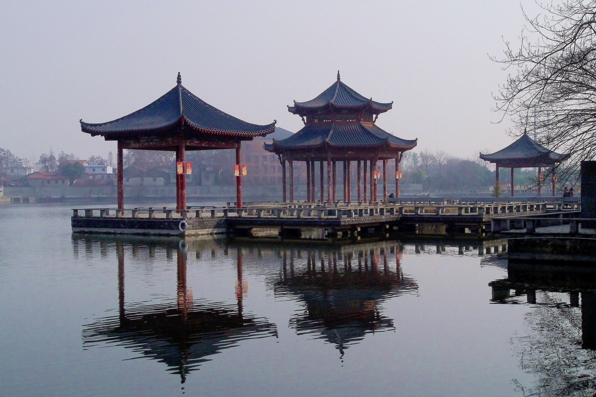 冬日的莲花湖！