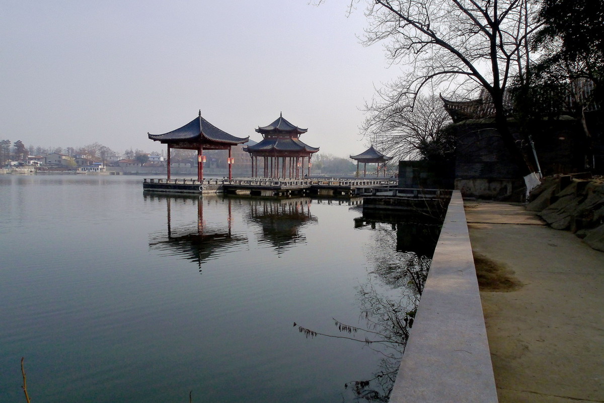 冬日的莲花湖！