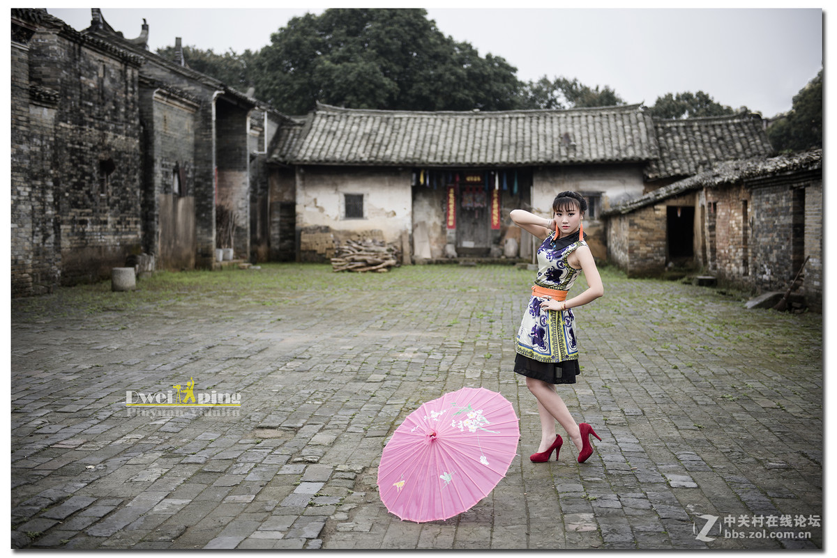 #寻找尼康镜头中最美模特#【青花瓷美女】 （老阿推荐）