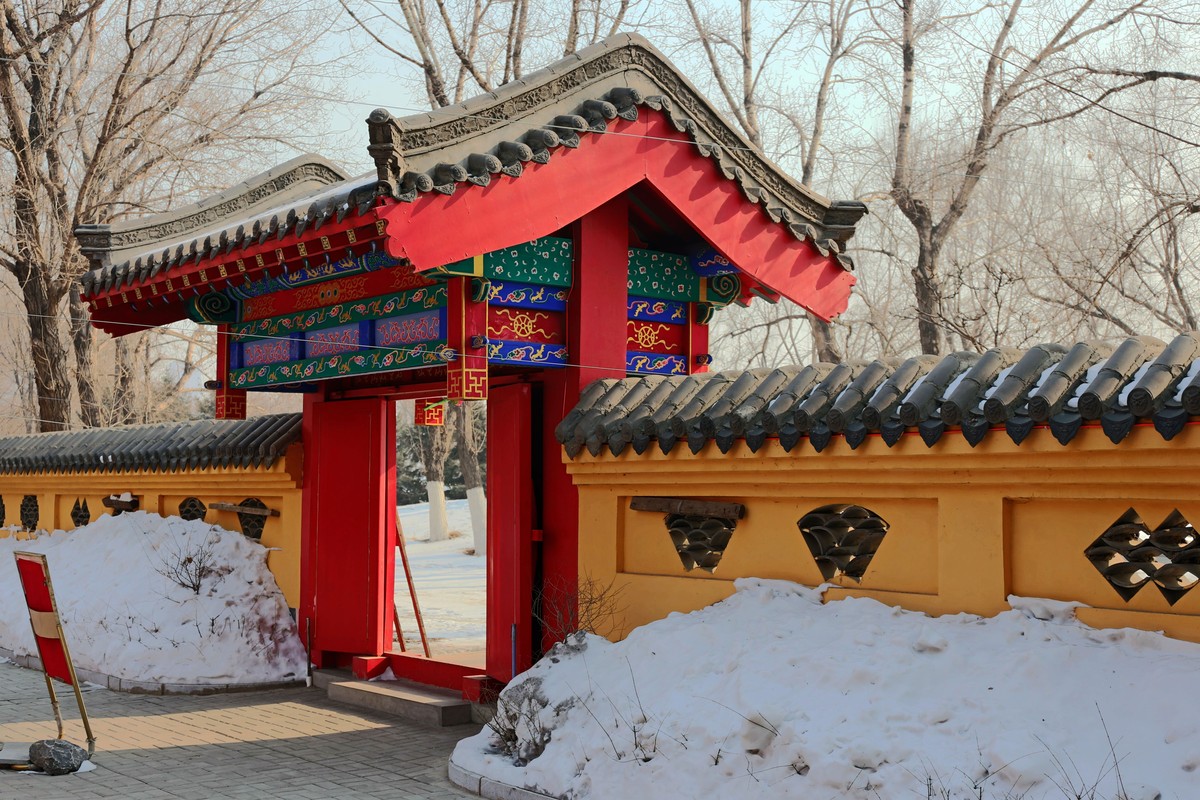 沈阳光影山门寺201523日拍摄新习作