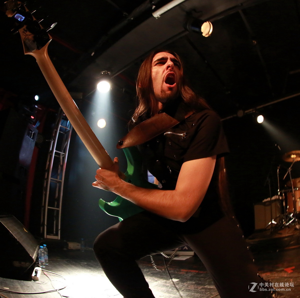 鱼眼拍摇滚现场