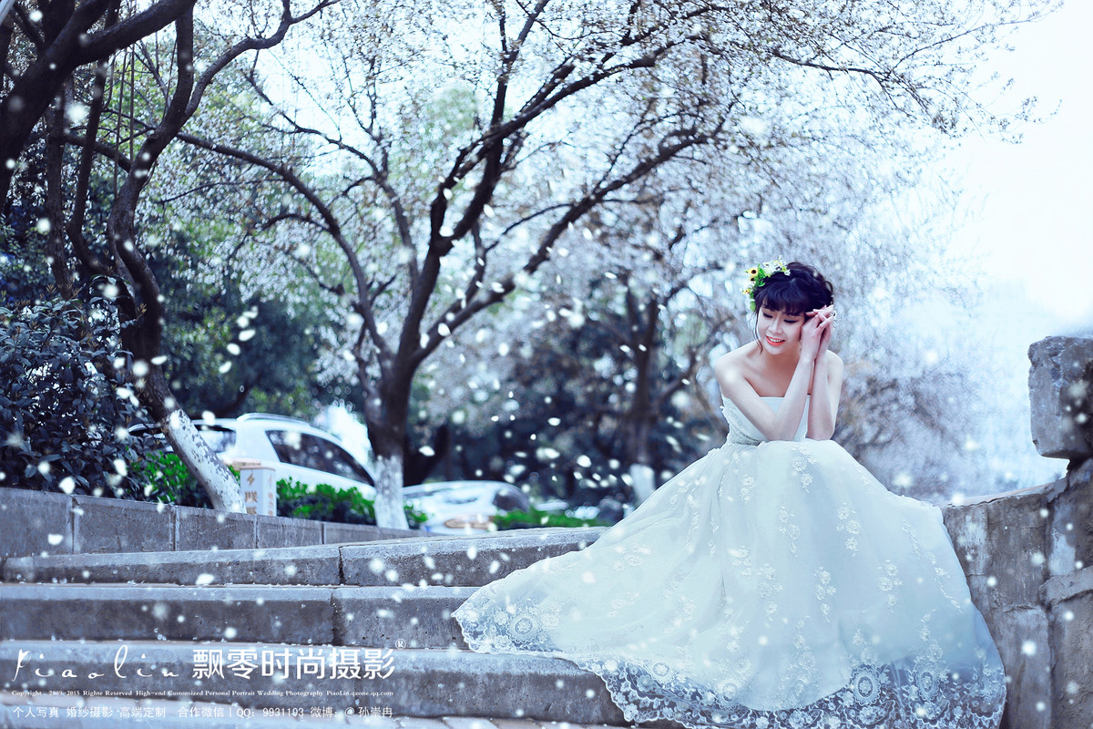 海棠花开的季节—飘零时尚摄影