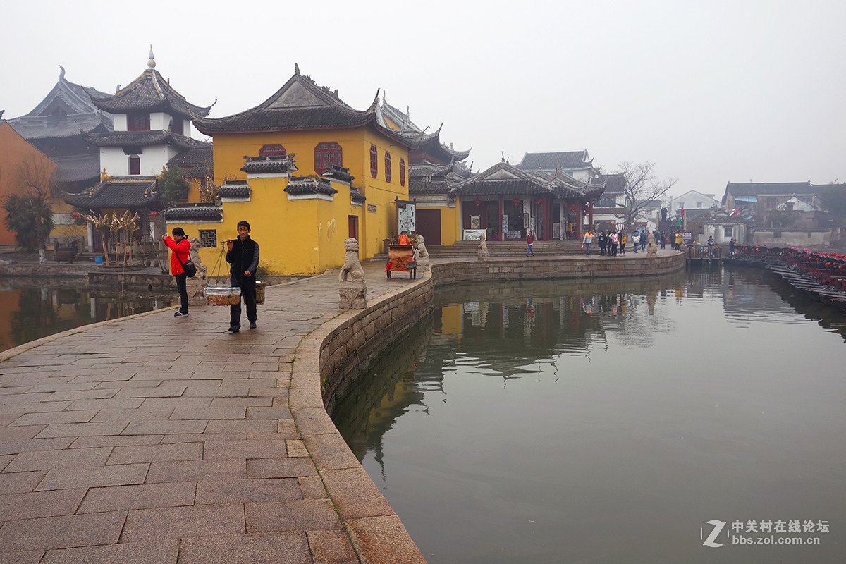 宁静的锦溪古镇